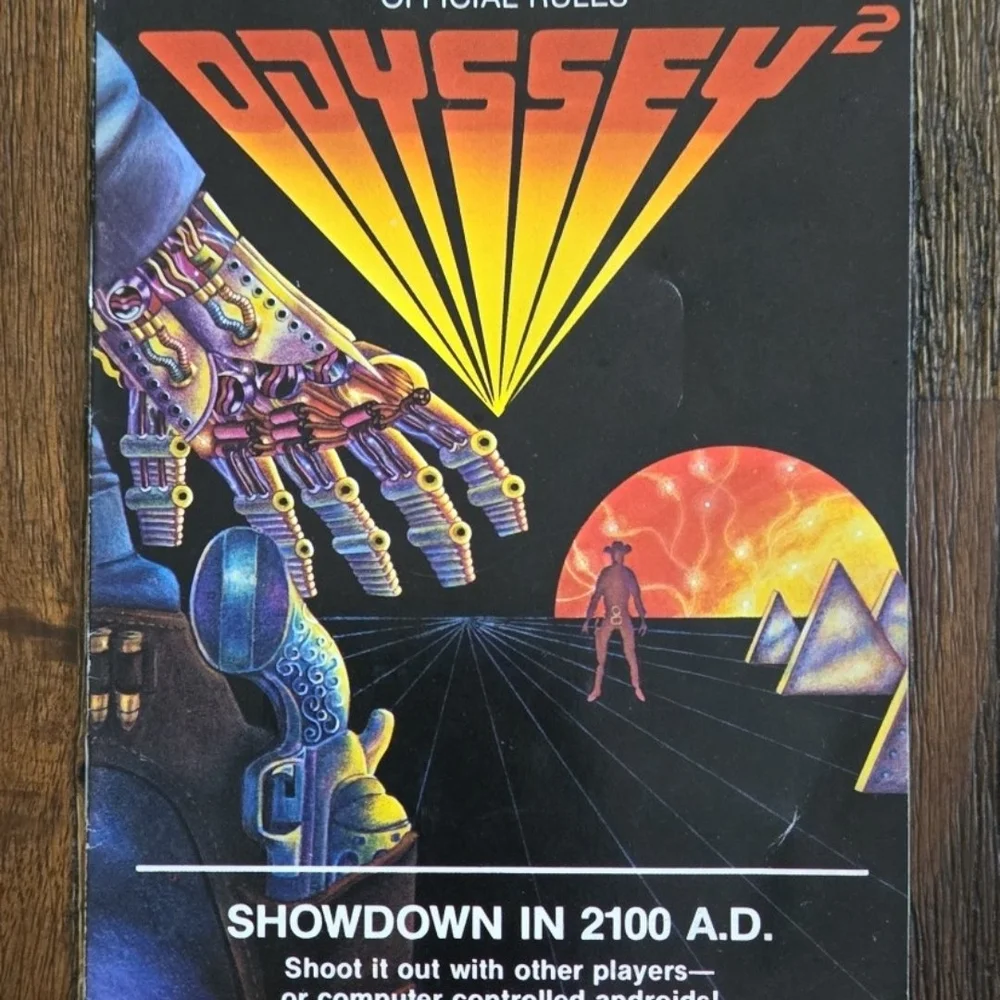 Magnavox Odyssey 2 Video Game System Poster